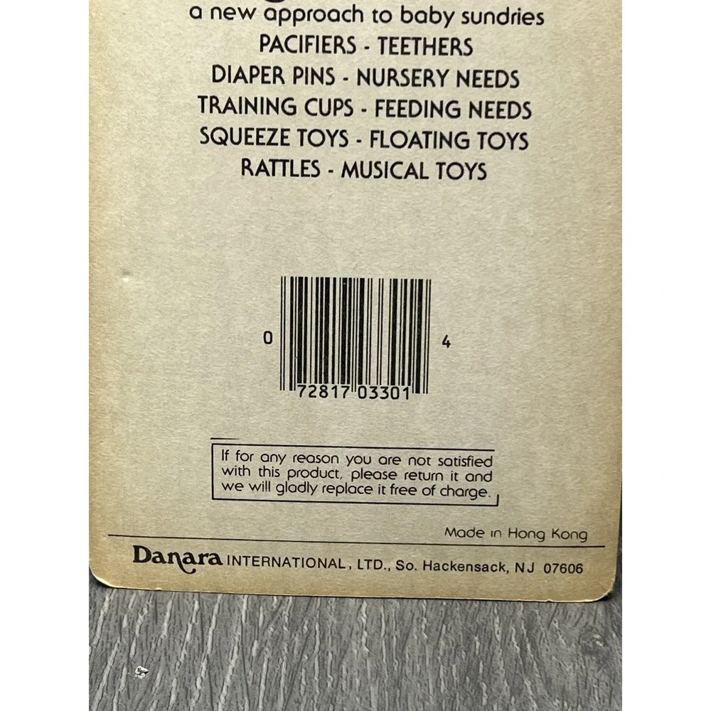 Vintage Walt Disney Mickey Mouse Diaper Pins Rustproof Stainless Steel‎ 4-Pack